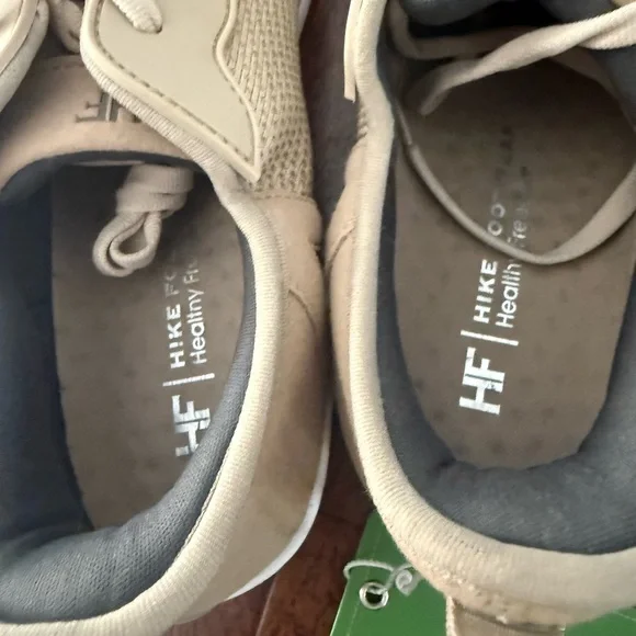 Hike footwear Women's Beige Sneakers Zero Drop Sole size 9/9.5 - Picture 12 of 16